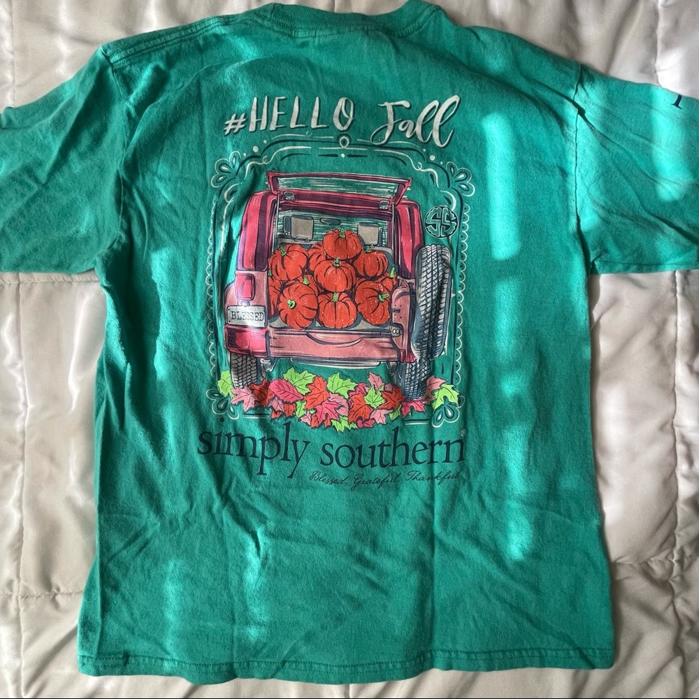 Simply Southern “Hello Fall” long sleeve shirt